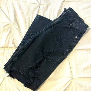 size 4 regular mom jeans american eagle